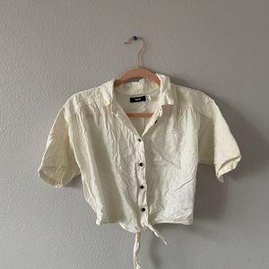 BDG linen blouse